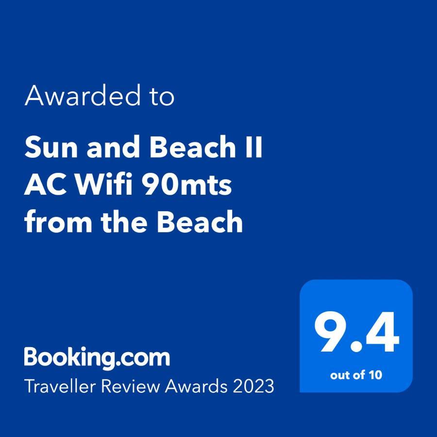 Sun And Beach II Ac Wifi 90Mts From The Beach Портиман Екстериор снимка